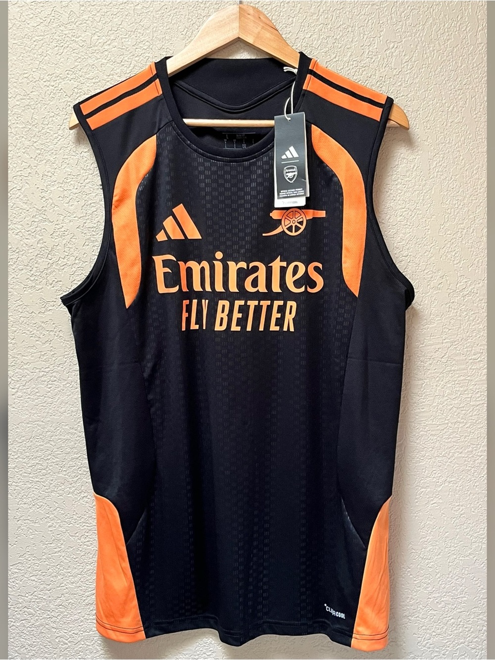 Adidas Arsenal F.C. Soccer Team Training Jersey Men's Size- Large
